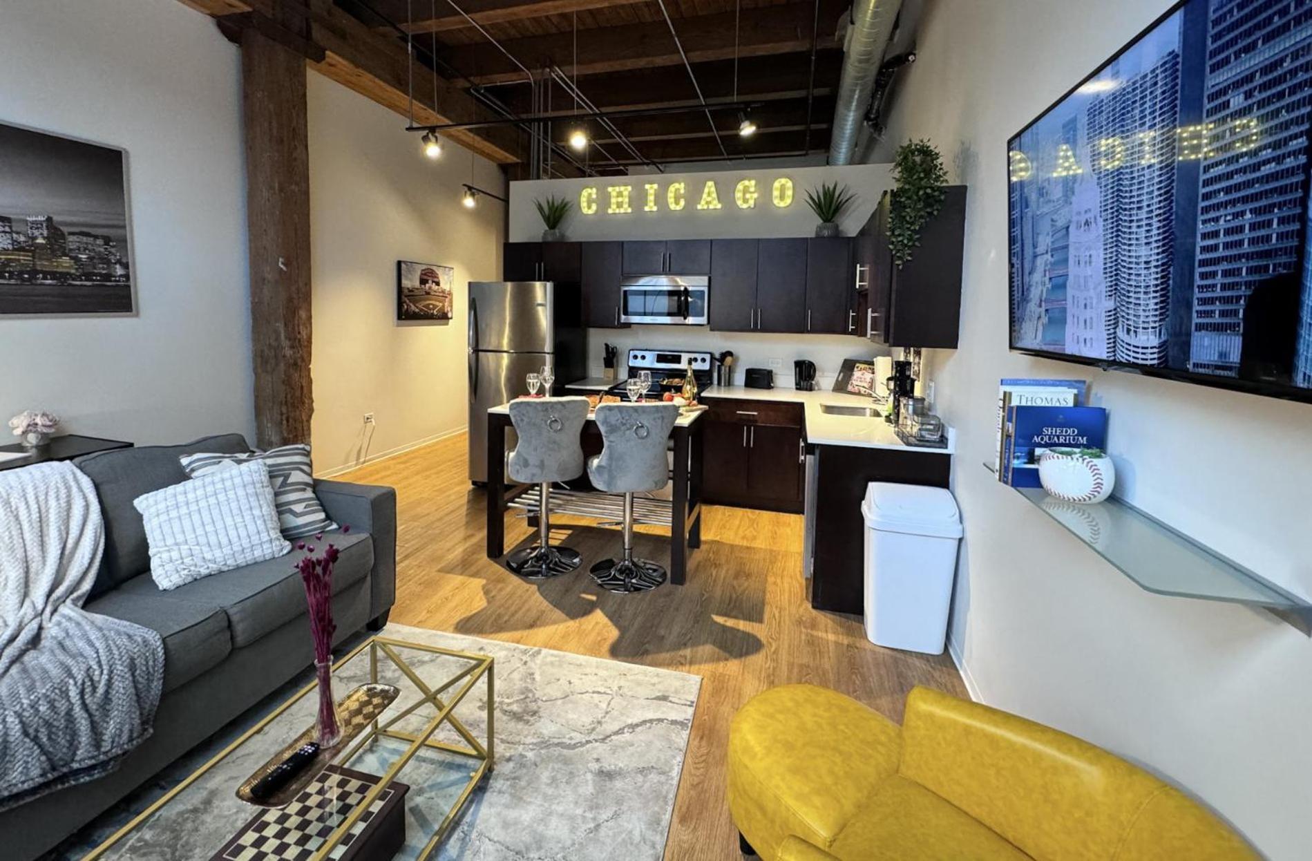 Luxery Stay Chicago - Themed Units! Close To Downtown, Mccormick Place & Wintrust Arena Esterno foto